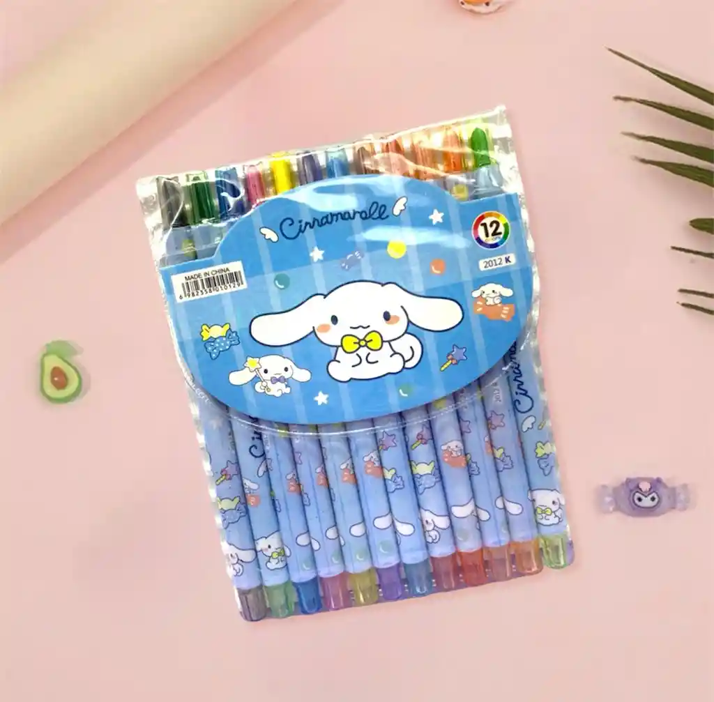 Crayolas Sanrio X12 Cinnamoroll