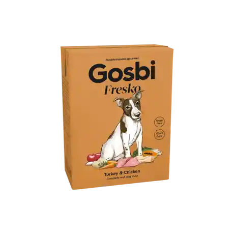 Gosbi Fresko Perro Turkey Chicken 375 Gr