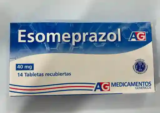 Esomeprazol De 40mg Por 10 Tabletas Ag.