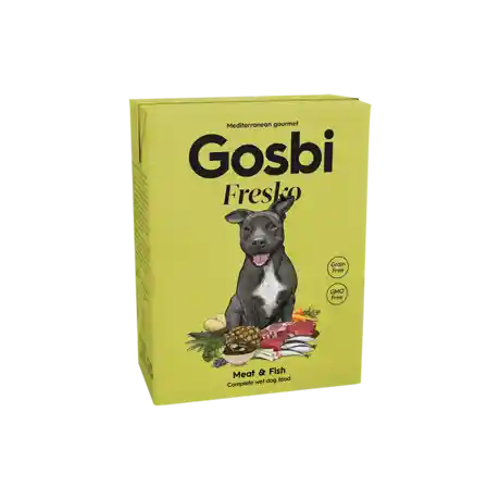 Gosbi Fresko Perro Meat Fish 375 Gr