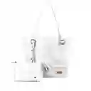 Bolso Dama Cartera Mujer Karla Chacon Asia Blanco