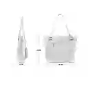 Bolso Dama Cartera Mujer Karla Chacon Asia Blanco