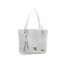 Bolso Dama Cartera Mujer Karla Chacon Asia Blanco