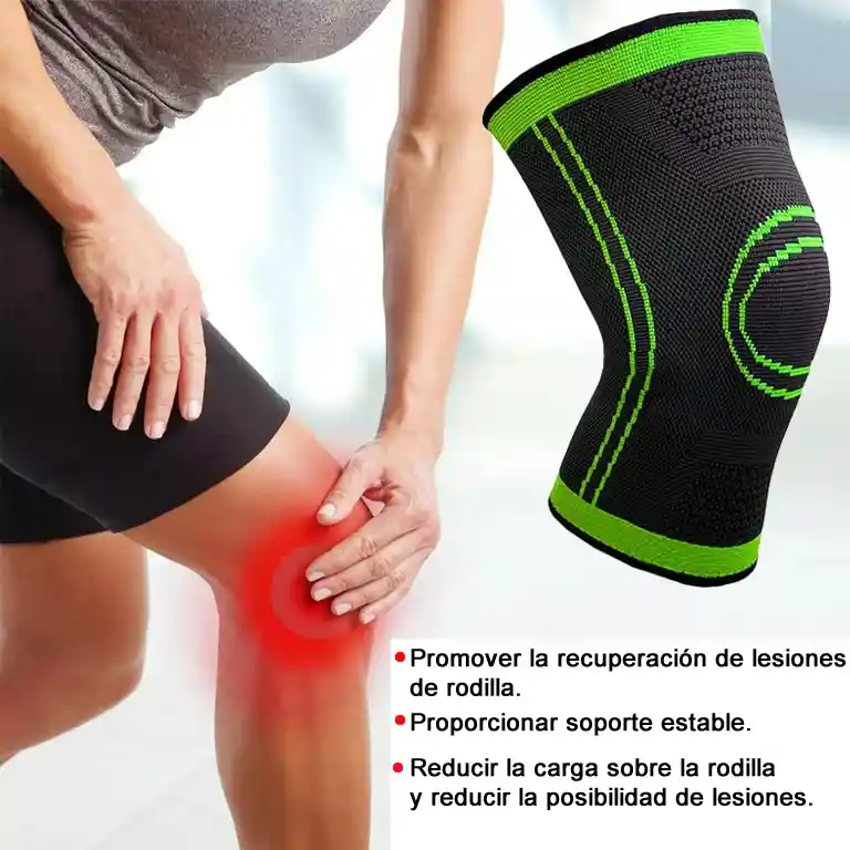 Rodilleras Deportivas X2 Compresión Soporte Entrenamiento Gym Unisex