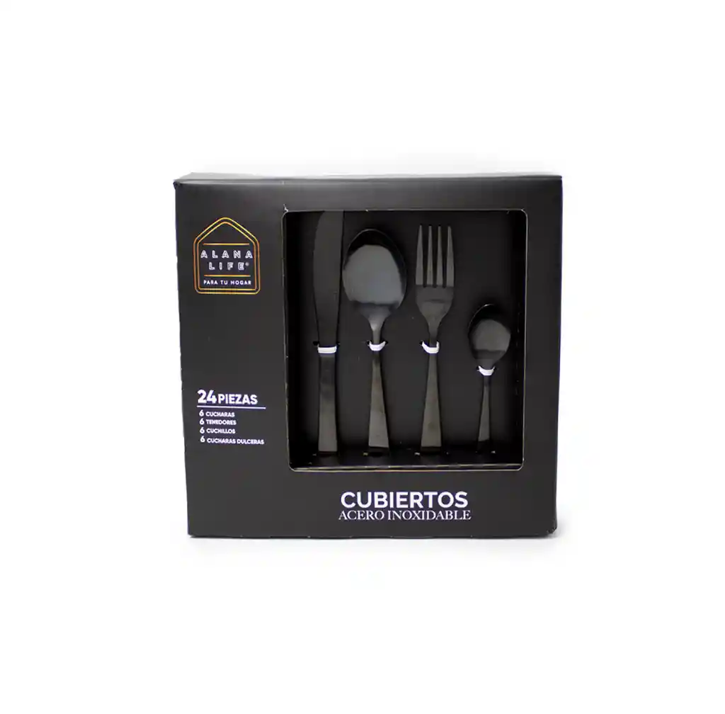 Set De Cubiertos X 24 Piezas - Doha