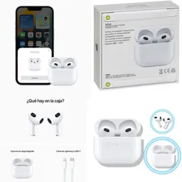 Airpods 3 Excelente Sonido Y Funcionalidades 1:1