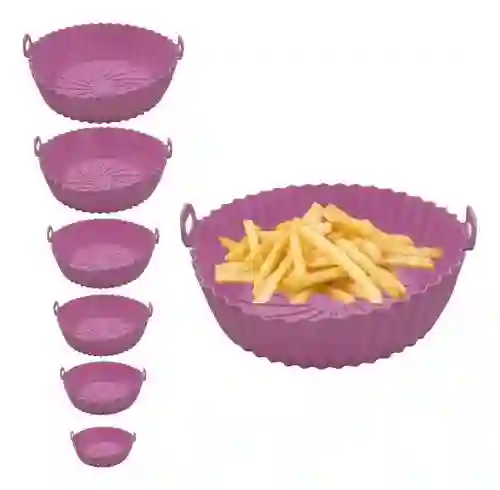 Kit Molde Protector De Silicona Airfryer X 6 Pzas Freidora