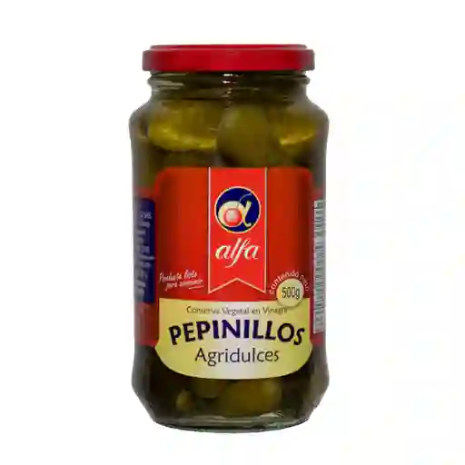 Pepinillos Agridulces - Alfa 500g