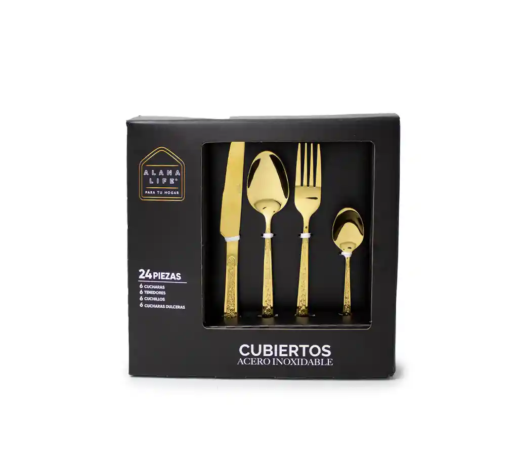 Set De Cubiertos X 24 Piezas - Santiago