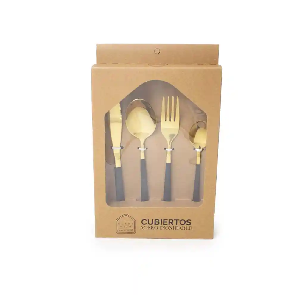 Set De Cubiertos X 4 Piezas - Madrid