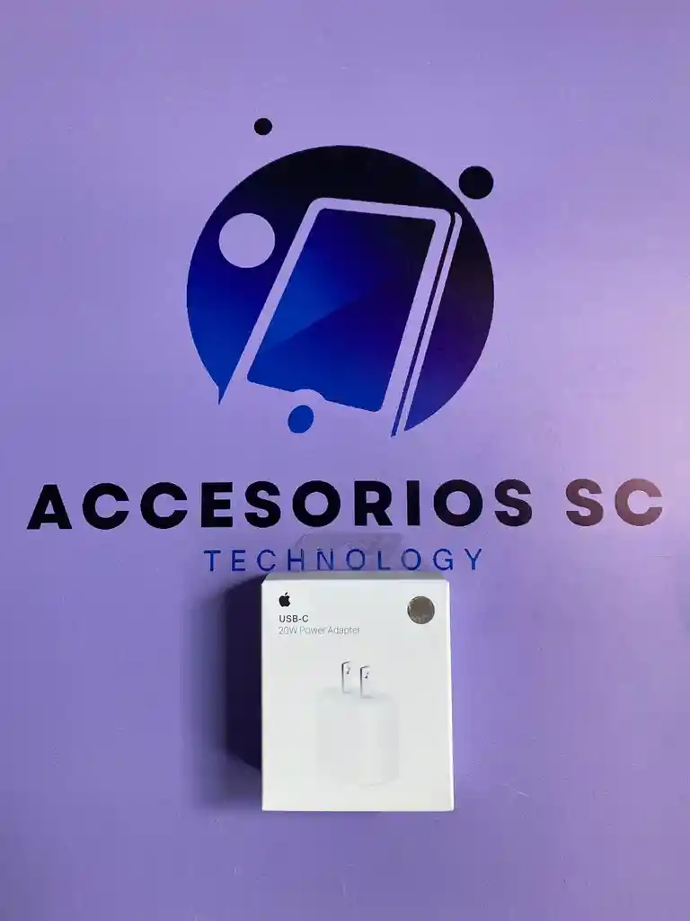 Cargador De Iphone Original 20w Usb-c Para Conectar Cable Lighting