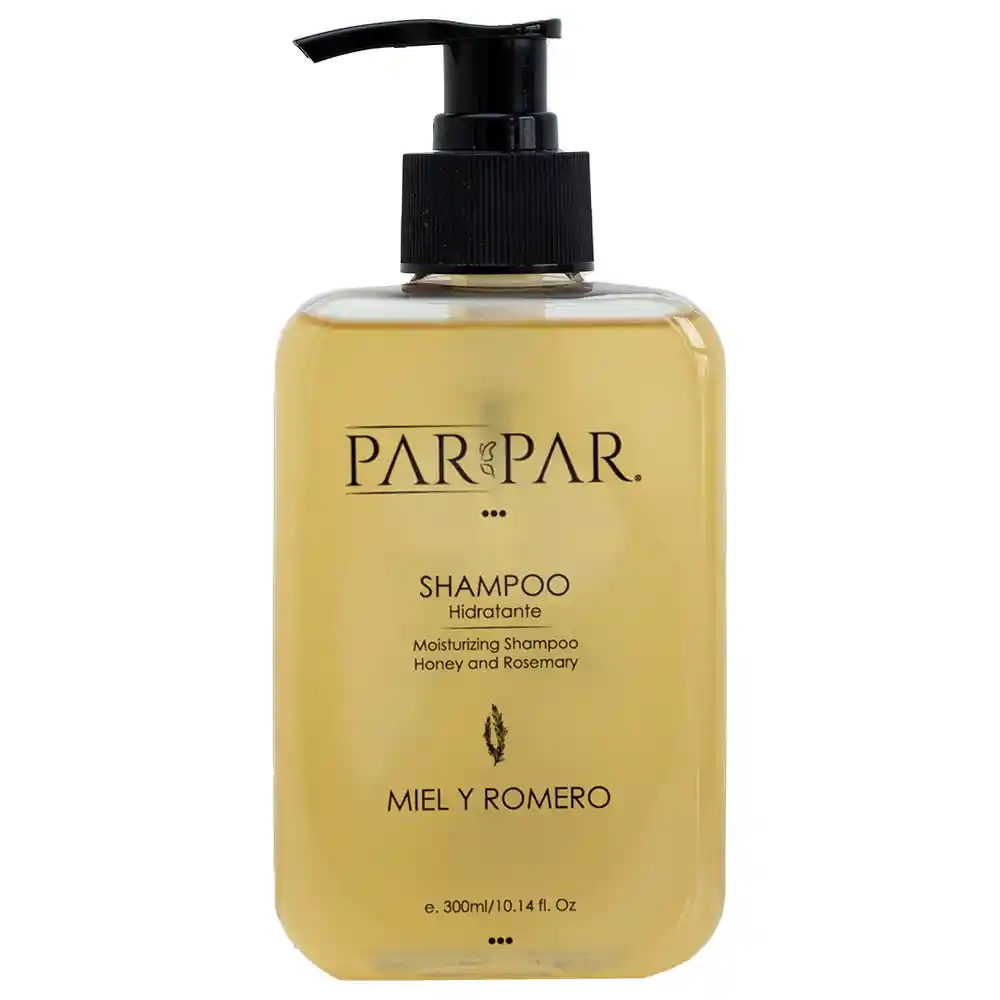 Shampoo Miel Y Romero Hidratante Parpar