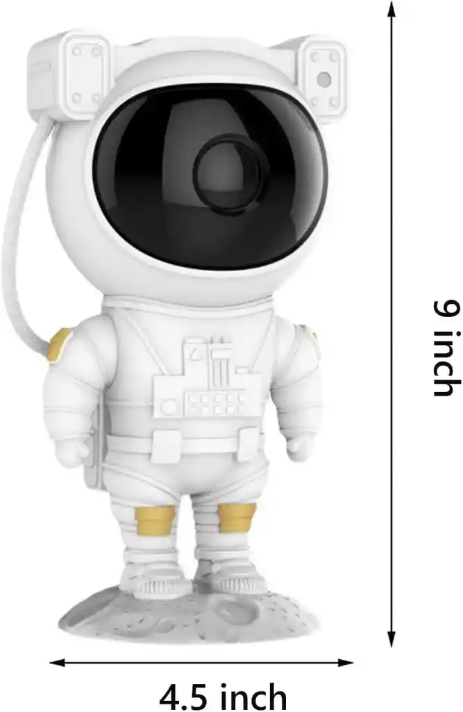 Proyector De Estrellas Con Luz Nocturna De Galaxia Astronauta, Lámpara Led De Techo De Nebulosa Para Niños Y Adultos