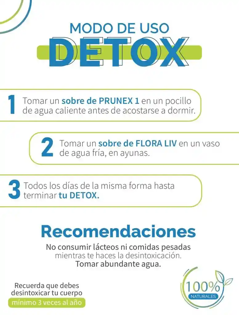 Detox Fuxion (prunex + Floraliv)