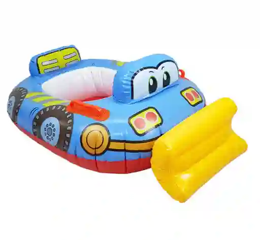 Flotador Inflable Para Niños Motivo Retroexcavadora 84x58cm Intex