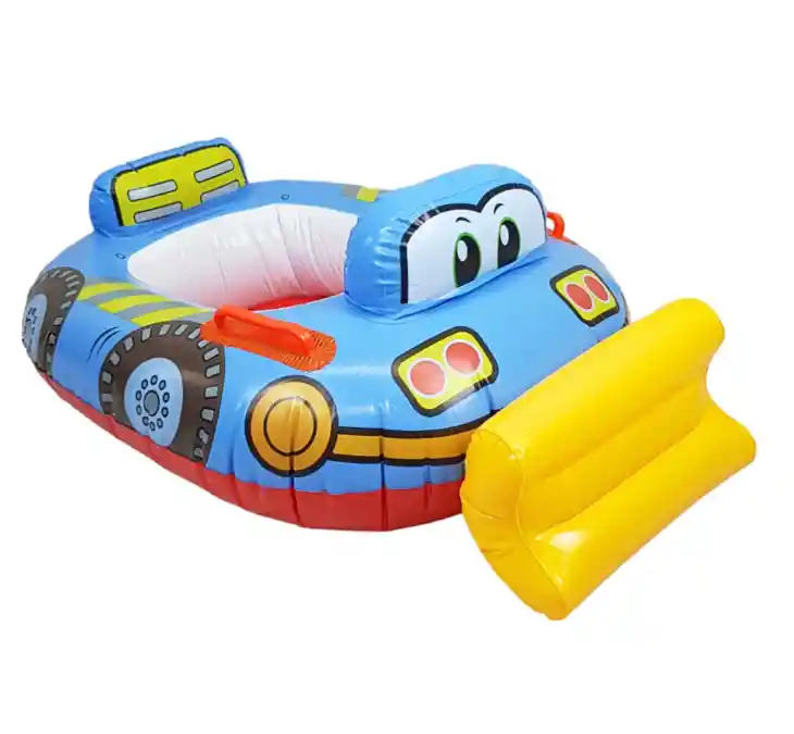 Flotador Inflable Para Niños Motivo Retroexcavadora 84x58cm Intex