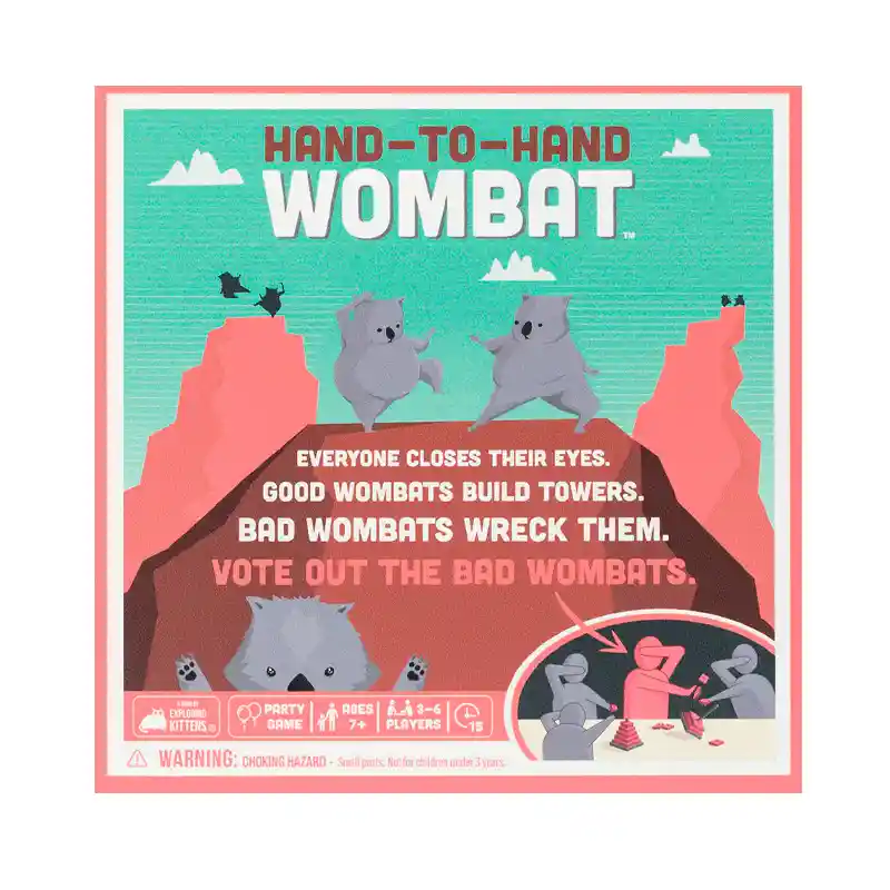 Juego De Mesa Hand To Hand Wombat