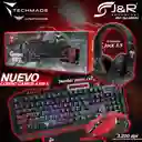 Combo Gamer Rgb 4 En 1