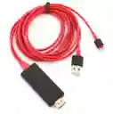 Cable Hdmi-hdtv Para Celular Iphone Proyecta En Tu Tv