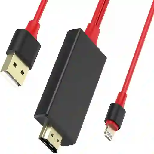 Cable Hdmi-hdtv Para Celular Iphone Proyecta En Tu Tv