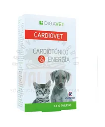Cardiovet Caja X 30 Tabletas (cardiotónico)