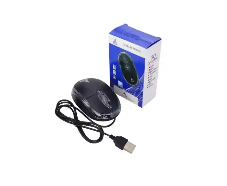 Mouse Sencillo Alambrico Usb Consmo Mt-220