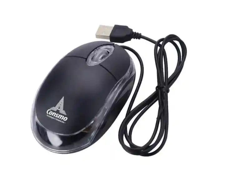 Mouse Sencillo Alambrico Usb Consmo Mt-220