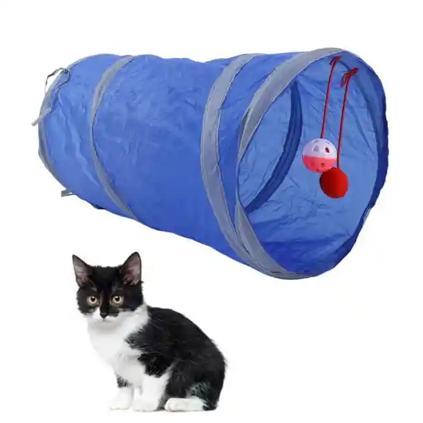 Túnel Plegable Para Gatos