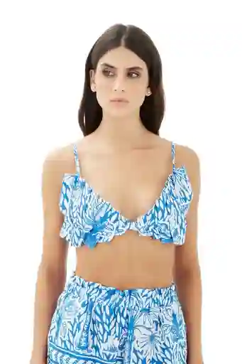 Top Aura Aires Azul S Mercedes Campuzano