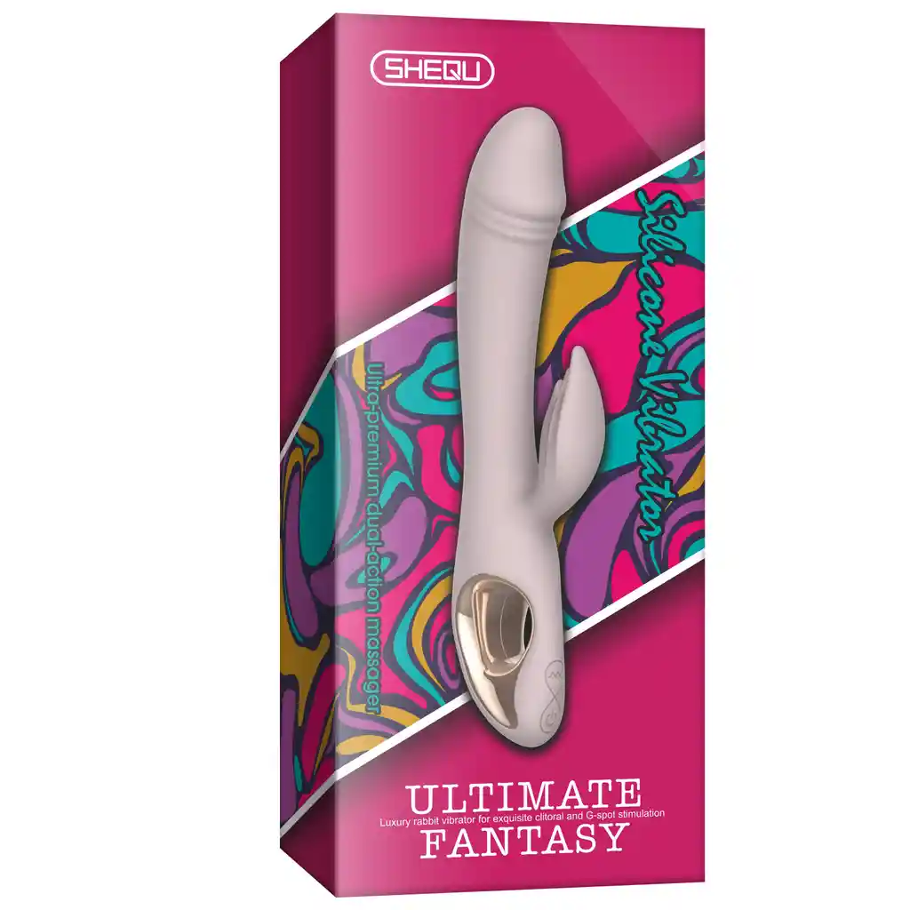 Vibrador Doble Estimulación Firedancer 10 Velocidades Recargable Shequ