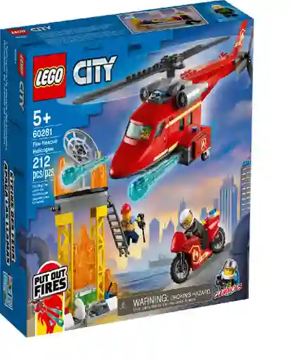 Lego 60281 Fire Rescue Helicopter