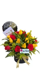 Rosas Duo En Caja