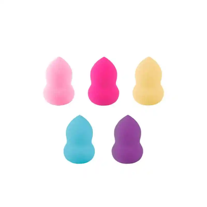 Mini Esponjas De Maquillaje Paquete X 5 Unidades Miis Cosmetics