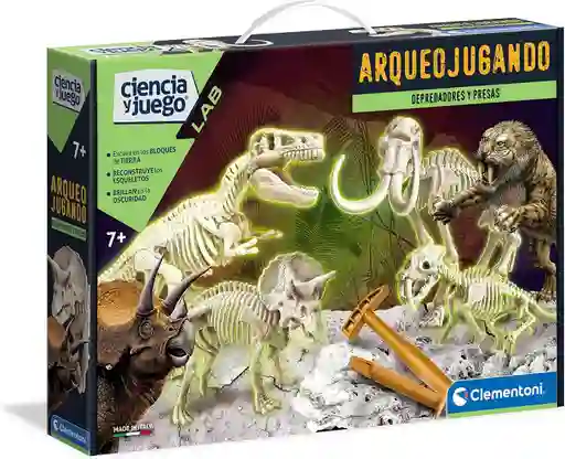 Juego De Excavación 4 Dinosaurios T Rex Triceratops Mamut