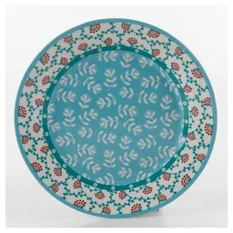 Gibson Plato Cena Multicolor Decorado