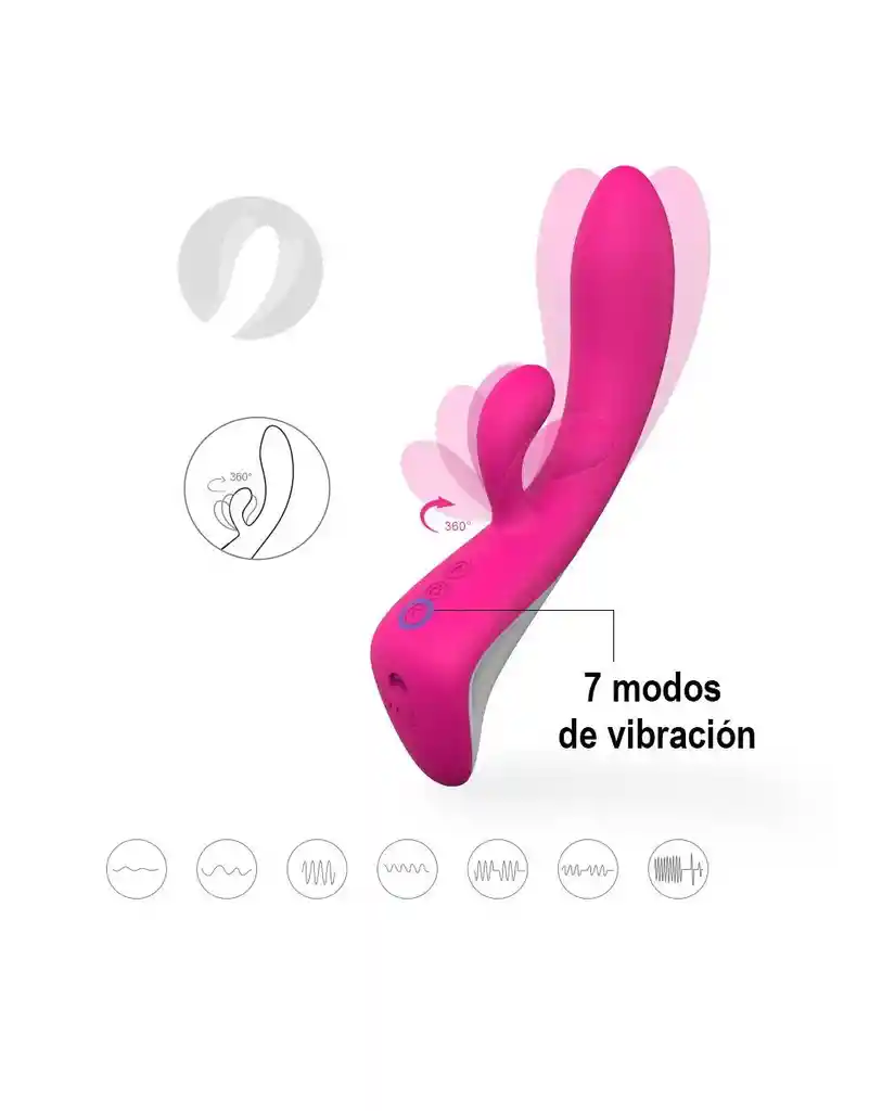 Vibrador Doble Demons Shande