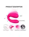 Vibrador Doble Vebe Pink Shande