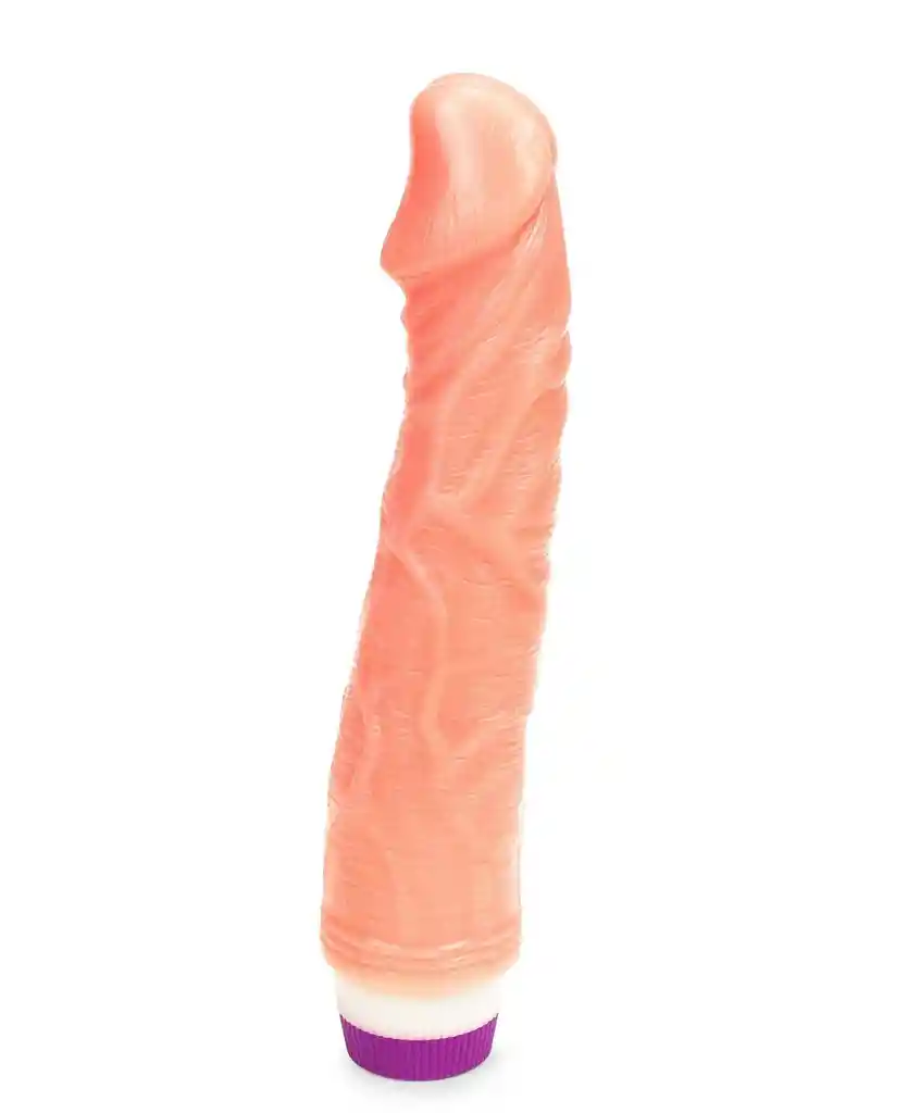 Vibrador Realista Leo Piel 22 Cm Camtoyz