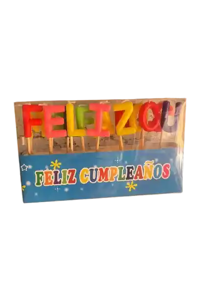 Vela Feliz Cumpleaños