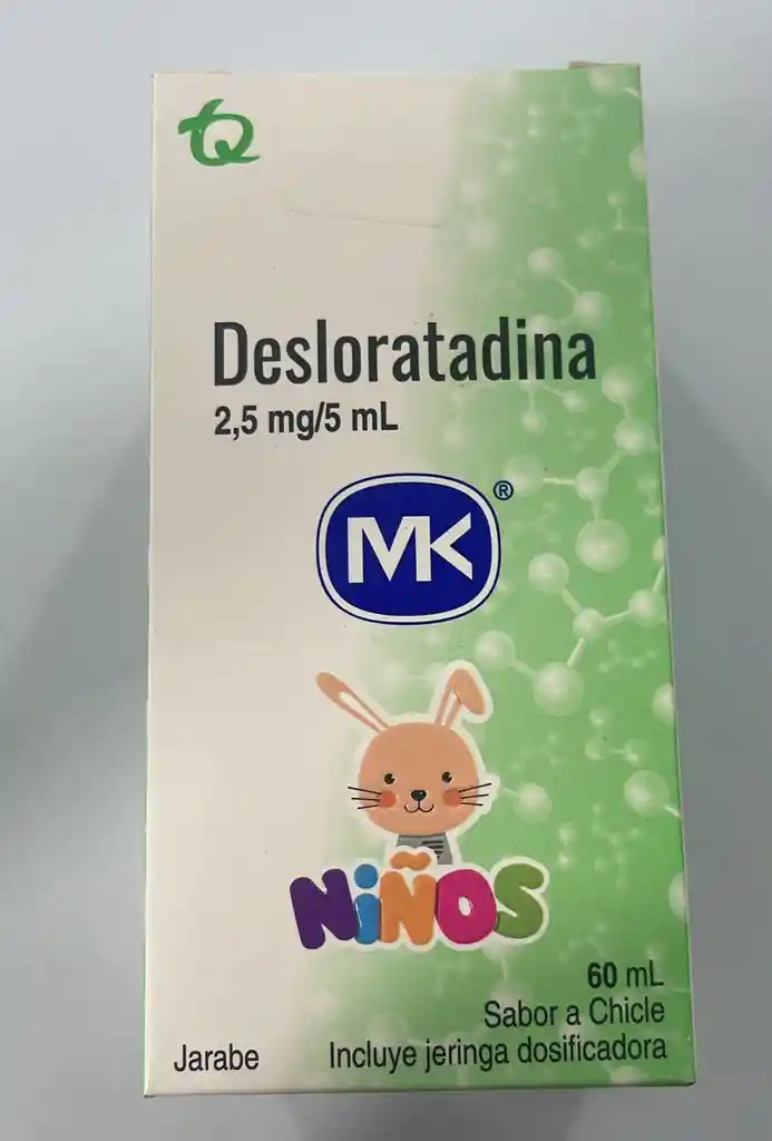 Desloratadina Jarabe Por 60ml. Mk Tq.