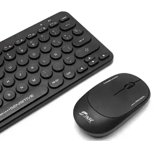 Combo Teclado Y Mouse Inalambrico Mini Jyr