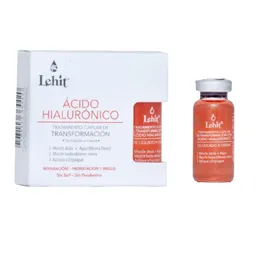 Lehit Acido Hialuronico Tratamiento Capilar Transformacion 3x15ml