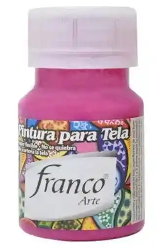 Pintura Para Tela Resistente Al Lavado 30 Cc Fucsia