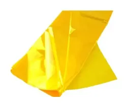 Papel Celofan Amarillo Pliego X 5 Uds