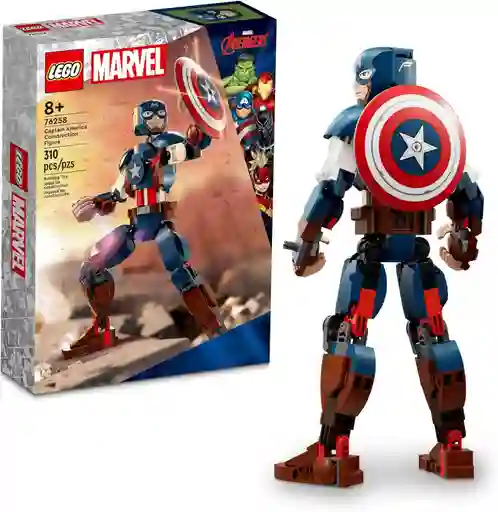 Kit Lego Super Heroes Marvel Capitán América 310 Pcs