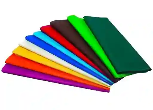 Papel Crepe Paquete X 10 Colores Surtidos