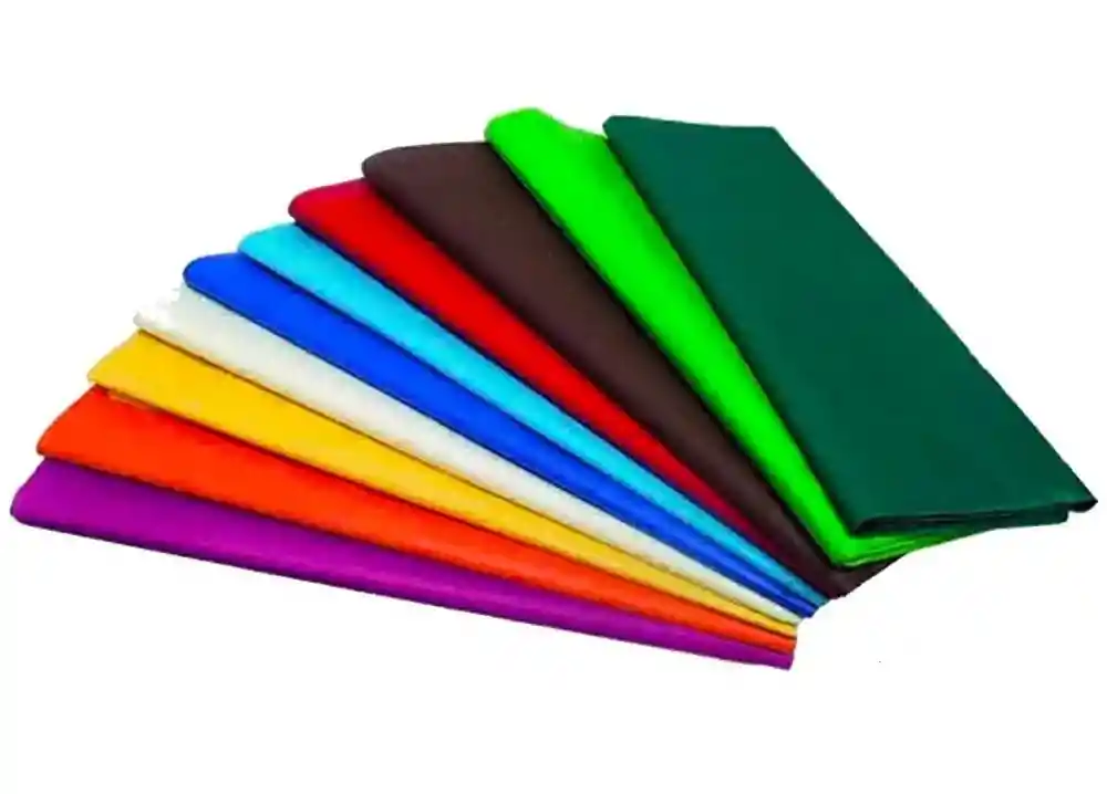 Papel Crepe Paquete X 10 Colores Surtidos