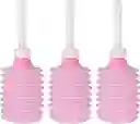 3 Enemas Ducha Anal Pink Lavado Rectal Vaginal Gran Capacidad 200ml Pera Limpieza Intima Del Ano