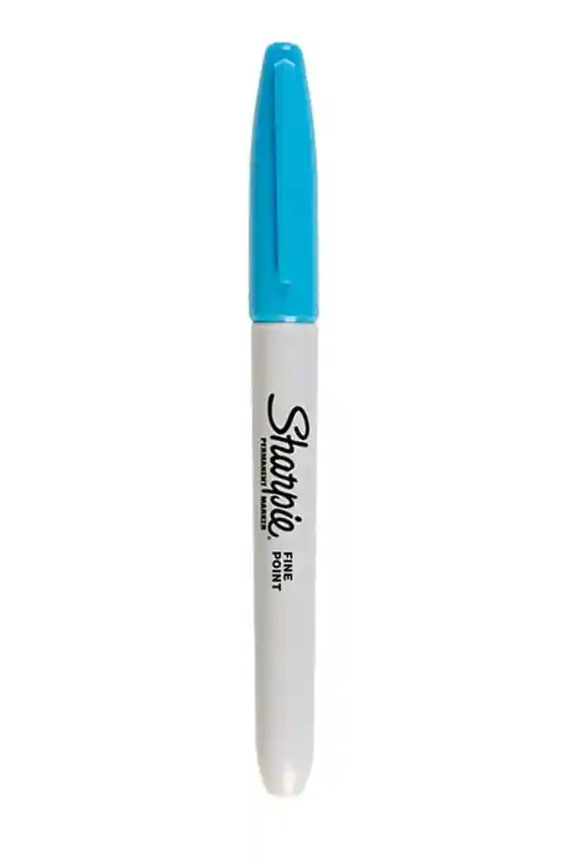 Sharpie Marcador Fino Azul Turquesa