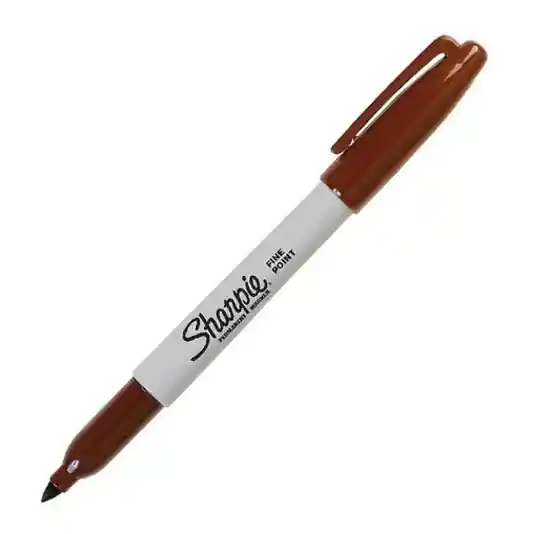 Sharpie Marcador Fino Marron Cafe